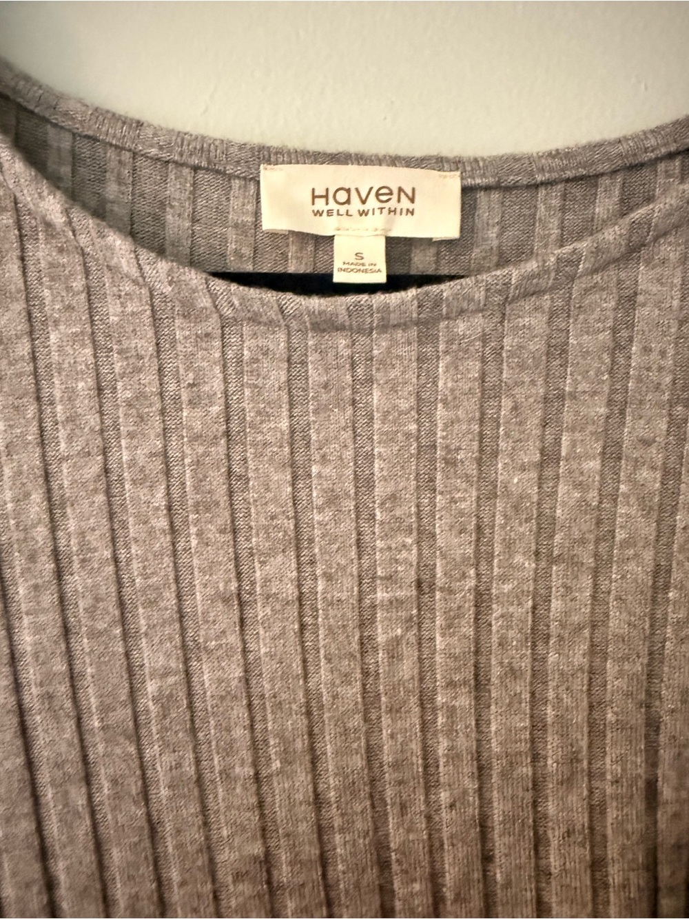 Haven Well Within Drapey Ribbed Dress - Picture 4 of 8